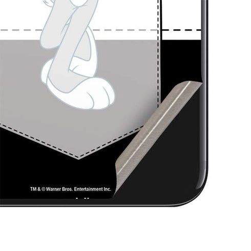 Looney Tunes Bugs Bunny Black White iPhone SE (2nd & 3rd Gen) Skin
