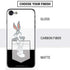 Looney Tunes Bugs Bunny Black White iPhone SE (2nd & 3rd Gen) Skin