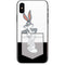 Looney Tunes Bugs Bunny Black White iPhone X Skin