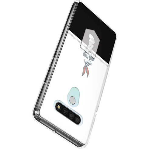 Looney Tunes Bugs Bunny Black White LG Stylo 6 Clear Case
