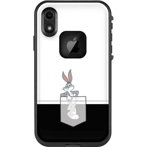 Looney Tunes Bugs Bunny Black White LifeProof Fre iPhone Skin
