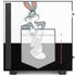 Looney Tunes Bugs Bunny Black White NZXT H510 Compact ATX Mid-Tower Case Skin
