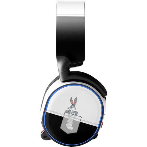 Looney Tunes Bugs Bunny Black White SteelSeries Arctis 3 Skin