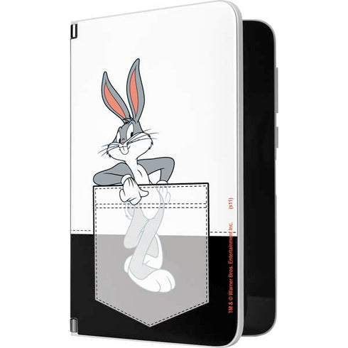 Looney Tunes Bugs Bunny Black White Surface Duo Skin