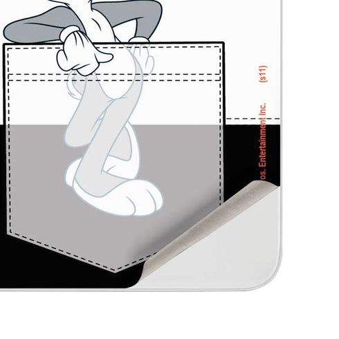 Looney Tunes Bugs Bunny Black White Surface Duo Skin