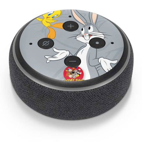Looney Tunes Bugs Bunny Double Amazon Echo Dot Skin
