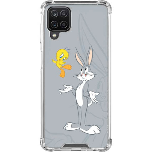 Looney Tunes Bugs Bunny Double Galaxy A12 Clear Case