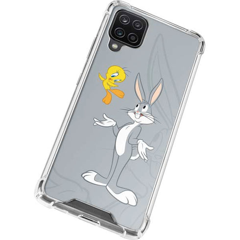 Looney Tunes Bugs Bunny Double Galaxy A12 Clear Case