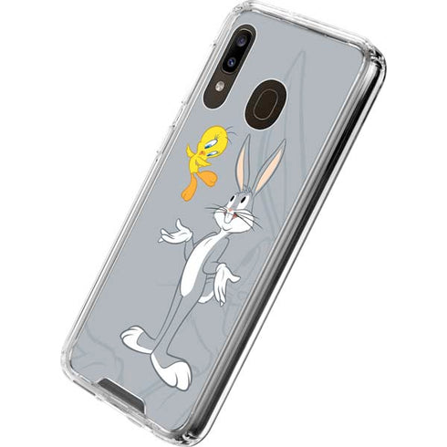 Looney Tunes Bugs Bunny Double Galaxy A30 Clear Case