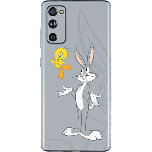 Looney Tunes Bugs Bunny Double Galaxy S20 Fan Edition Skin