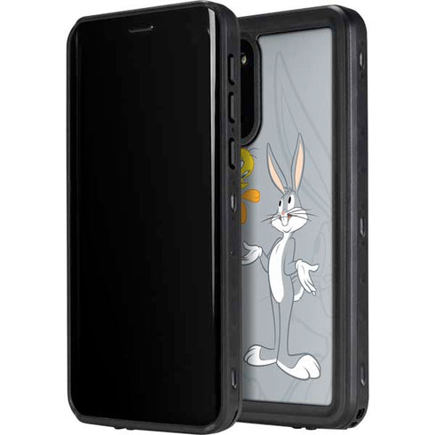 Looney Tunes Bugs Bunny Double Galaxy S20 Plus Waterproof Case