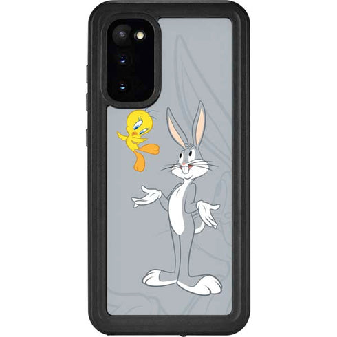 Looney Tunes Bugs Bunny Double Galaxy S20 Waterproof Case