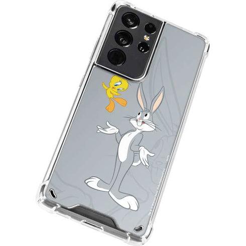 Looney Tunes Bugs Bunny Double Galaxy S21 Ultra 5G Clear Case