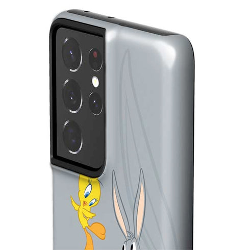 Looney Tunes Bugs Bunny Double Galaxy S21 Ultra 5G Pro Case