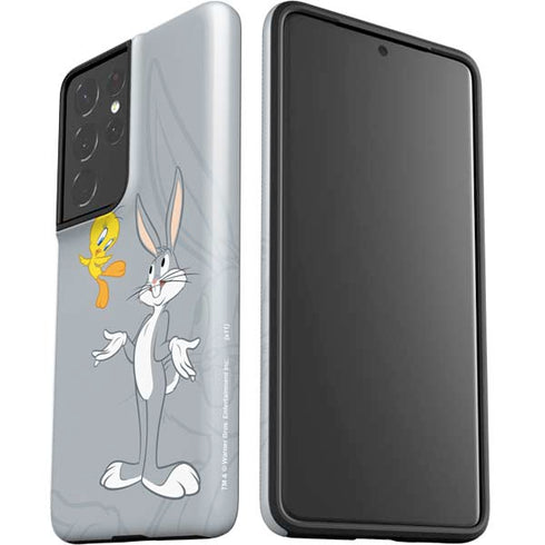 Looney Tunes Bugs Bunny Double Galaxy S21 Ultra 5G Pro Case