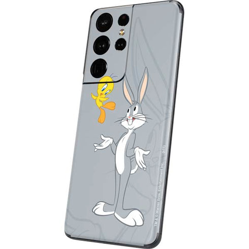 Looney Tunes Bugs Bunny Double Galaxy S21 Ultra 5G Skin