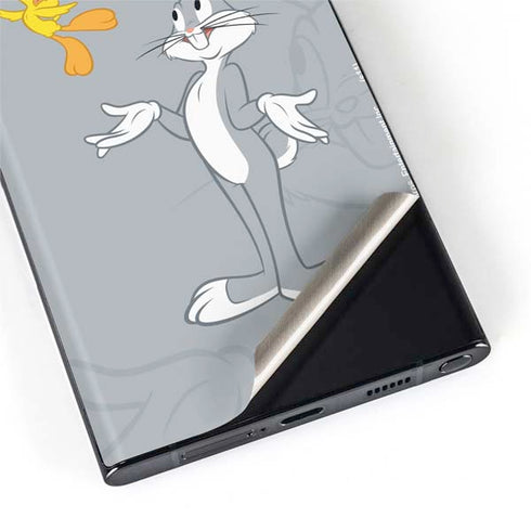 Looney Tunes Bugs Bunny Double Galaxy S22 Ultra Skin
