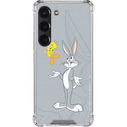 Looney Tunes Bugs Bunny Double Galaxy S23 Clear Case