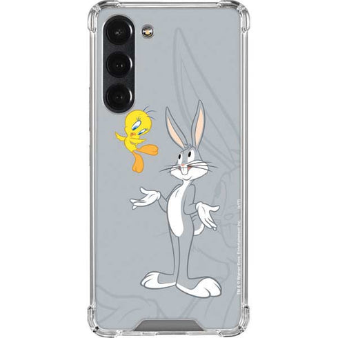 Looney Tunes Bugs Bunny Double Galaxy S23 Plus Clear Case