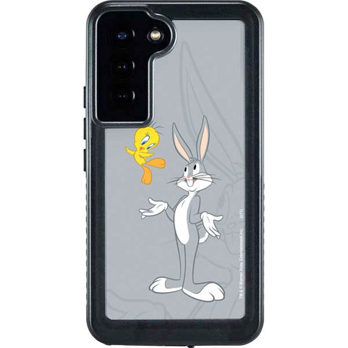 Looney Tunes Bugs Bunny Double Galaxy S23 Plus Waterproof Case