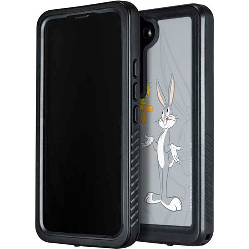Looney Tunes Bugs Bunny Double Galaxy S23 Plus Waterproof Case
