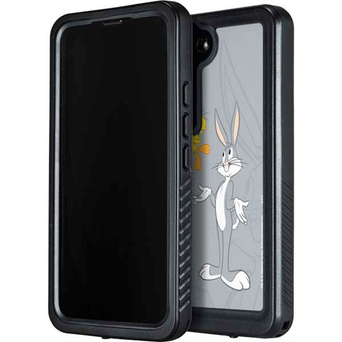 Looney Tunes Bugs Bunny Double Galaxy S23 Waterproof Case