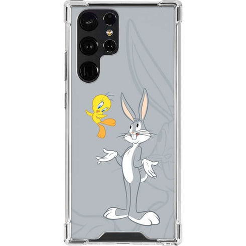 Looney Tunes Bugs Bunny Double Galaxy S24 Ultra Clear Case