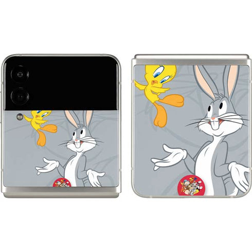 Looney Tunes Bugs Bunny Double Galaxy Z Flip3 5G Skin