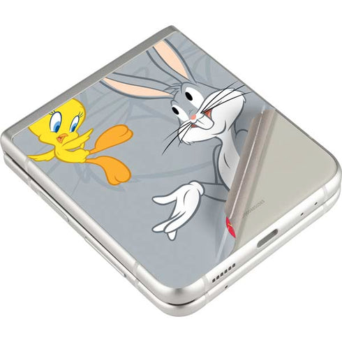 Looney Tunes Bugs Bunny Double Galaxy Z Flip3 5G Skin