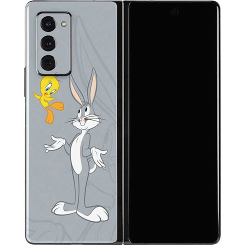 Looney Tunes Bugs Bunny Double Galaxy Z Fold2 5G Skin