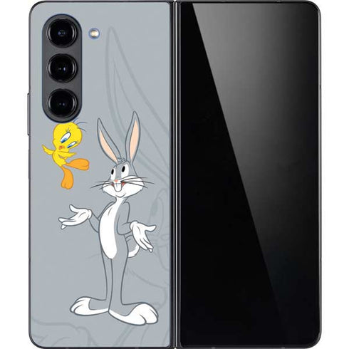 Looney Tunes Bugs Bunny Double Galaxy Z Fold5 5G Skin