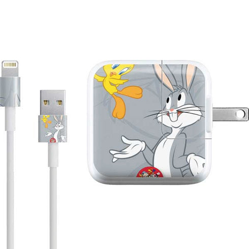 Looney Tunes Bugs Bunny Double iPad Charger (10W USB) Skin