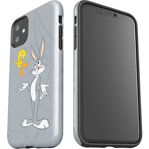 Looney Tunes Bugs Bunny Double iPhone 11 Impact Case