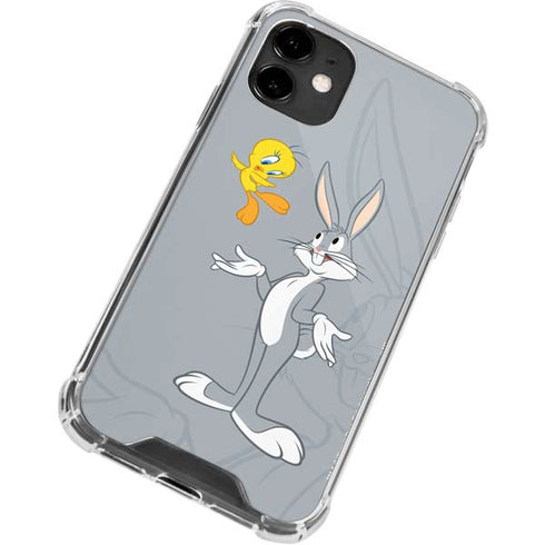 Looney Tunes Bugs Bunny Double iPhone 12 Mini Clear Case