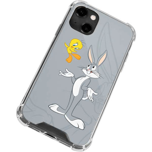 Looney Tunes Bugs Bunny Double iPhone 13 Clear Case