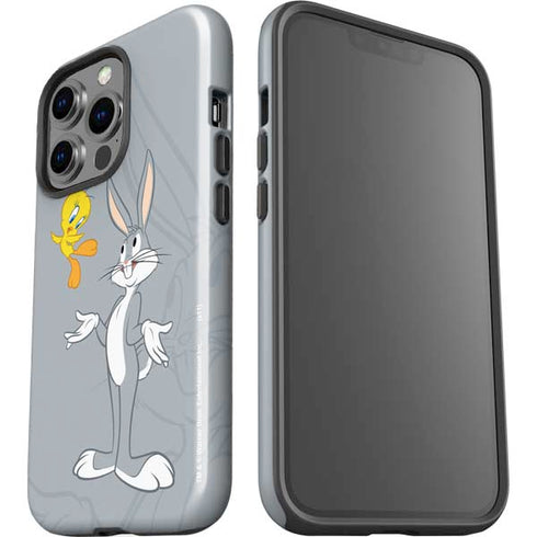 Looney Tunes Bugs Bunny Double iPhone 13 Pro Impact Case