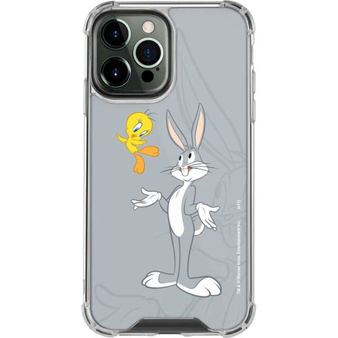 Looney Tunes Bugs Bunny Double iPhone 13 Pro Max Clear Case