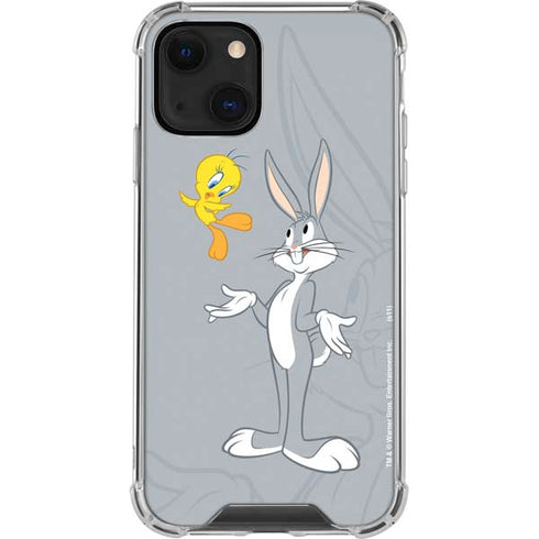 Looney Tunes Bugs Bunny Double iPhone 14 Clear Case