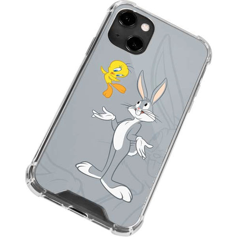 Looney Tunes Bugs Bunny Double iPhone 14 Clear Case
