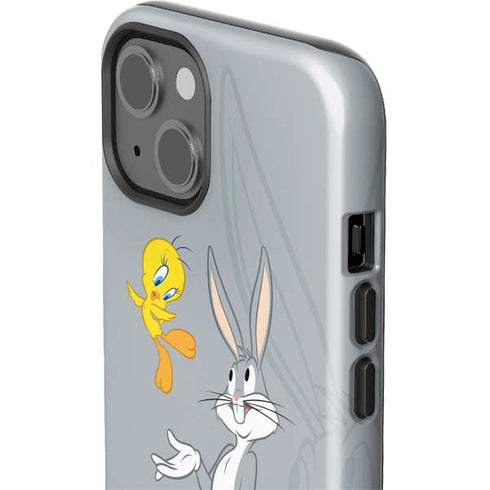 Looney Tunes Bugs Bunny Double iPhone 15 Impact Case