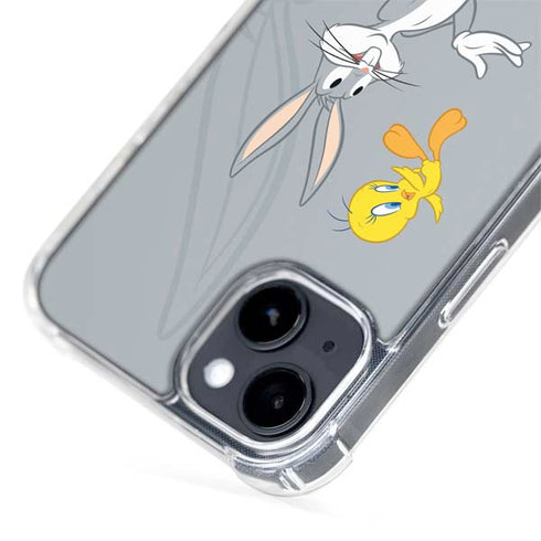 Looney Tunes Bugs Bunny Double iPhone 15 Plus MagSafe Case