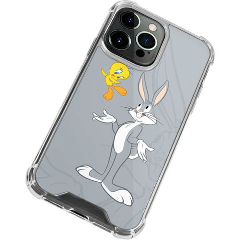 Looney Tunes Bugs Bunny Double iPhone 14 Pro Clear Case