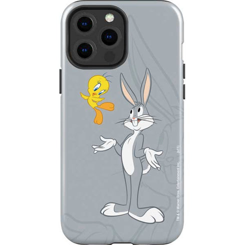 Looney Tunes Bugs Bunny Double iPhone 15 Pro Max Impact Case
