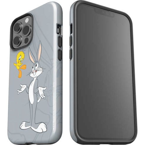 Looney Tunes Bugs Bunny Double iPhone 14 Pro Max Impact Case