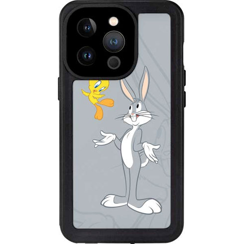 Looney Tunes Bugs Bunny Double iPhone 14 Pro Waterproof Case