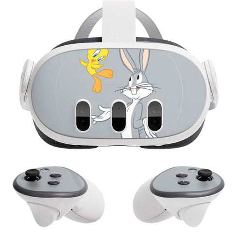 Looney Tunes Bugs Bunny Double Meta Quest 3 Skin