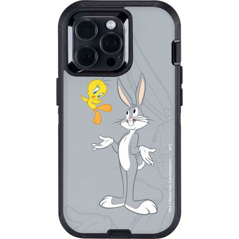 Looney Tunes Bugs Bunny Double Otterbox Defender iPhone Skin