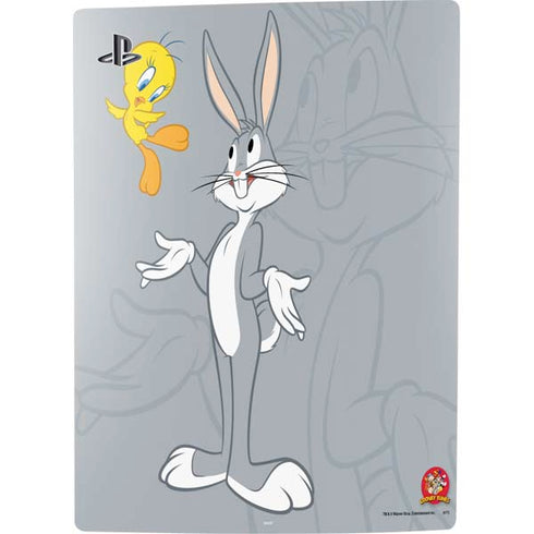 Looney Tunes Bugs Bunny Double PS5 Console Skin
