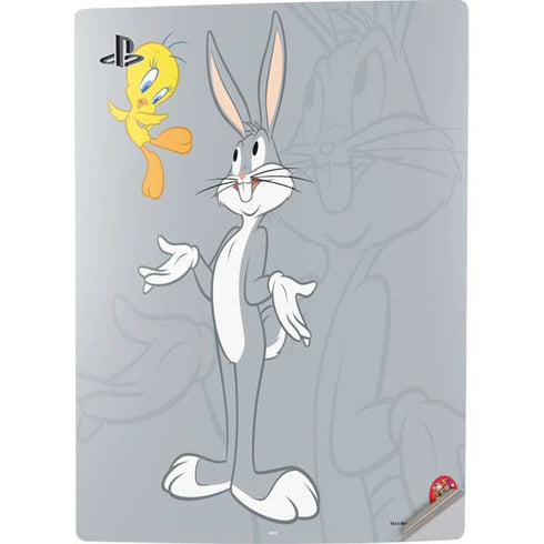 Looney Tunes Bugs Bunny Double PS5 Digital Edition Console Skin