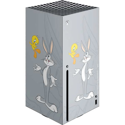 Looney Tunes Bugs Bunny Double Xbox Series X Console Skin